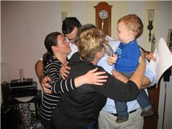 Ohhhhh schööööööön, Gruppenkuscheln. Hauptsache ich darf das Sieb behalten. IMG_3355.jpg